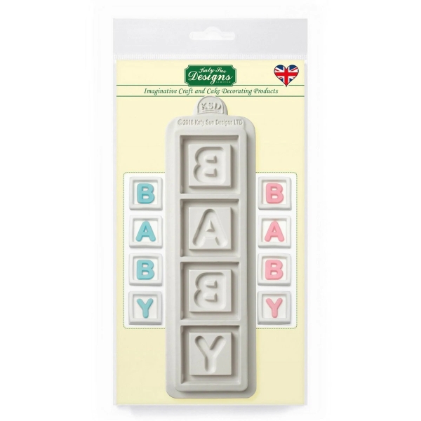 Silicone Mould - BABY Blocks